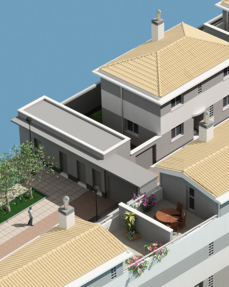 Infoarquitectura 3D: Exteriores